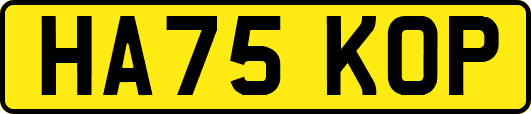 HA75KOP