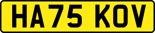 HA75KOV
