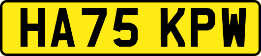 HA75KPW