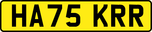 HA75KRR