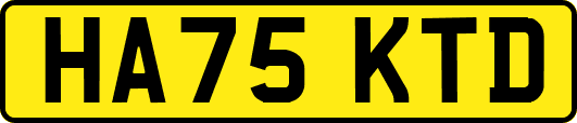 HA75KTD