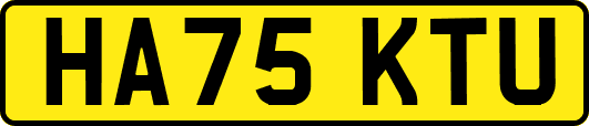 HA75KTU