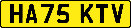 HA75KTV