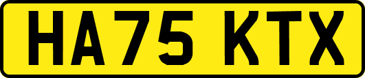 HA75KTX
