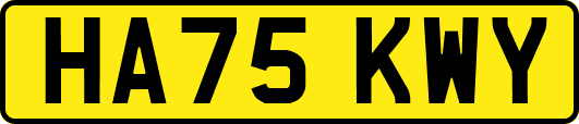 HA75KWY