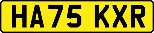 HA75KXR