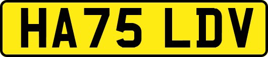 HA75LDV