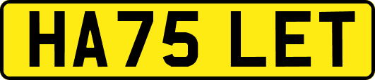 HA75LET