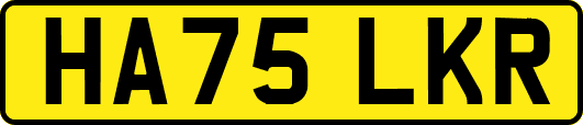 HA75LKR