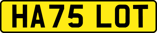 HA75LOT
