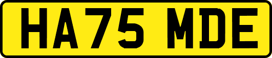 HA75MDE