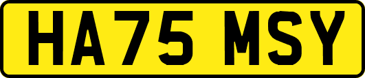 HA75MSY