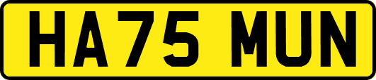 HA75MUN