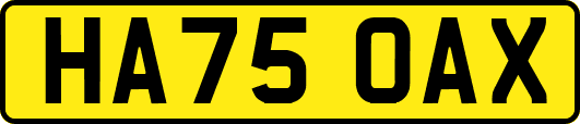 HA75OAX