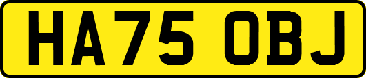 HA75OBJ