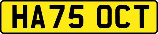 HA75OCT