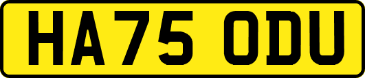 HA75ODU