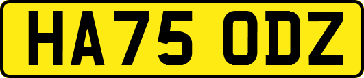 HA75ODZ