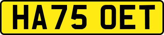 HA75OET