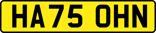 HA75OHN