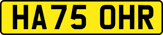 HA75OHR