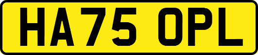 HA75OPL