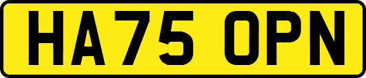 HA75OPN