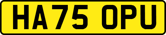 HA75OPU