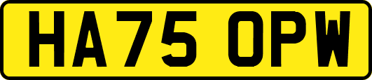 HA75OPW