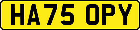 HA75OPY