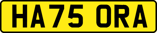 HA75ORA