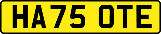 HA75OTE