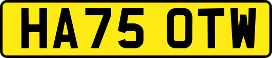 HA75OTW