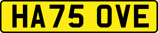 HA75OVE