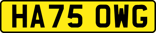 HA75OWG