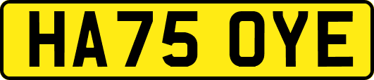 HA75OYE