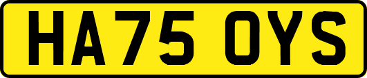 HA75OYS