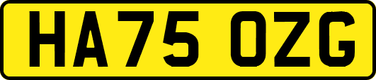 HA75OZG