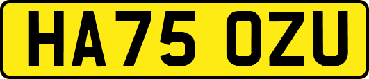 HA75OZU