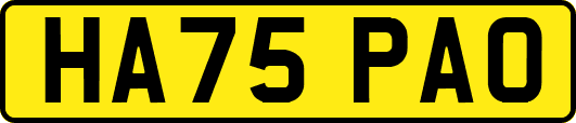 HA75PAO