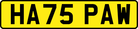 HA75PAW