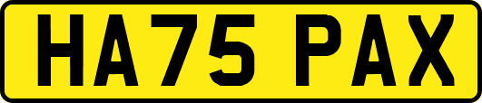HA75PAX