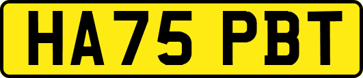 HA75PBT