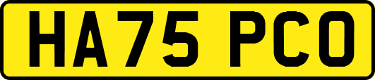 HA75PCO