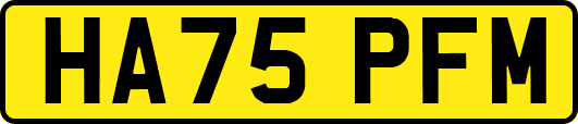 HA75PFM