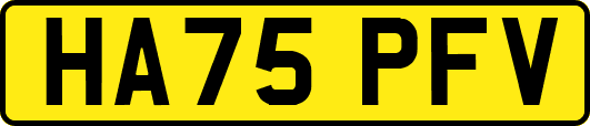 HA75PFV
