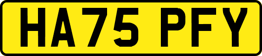HA75PFY