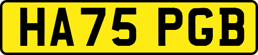 HA75PGB