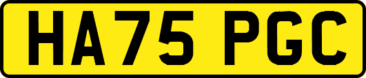 HA75PGC