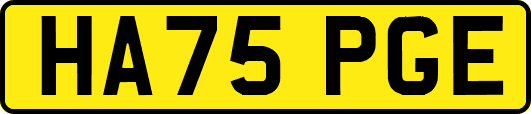HA75PGE